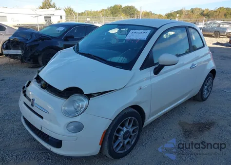 2012 Fiat 500 Pop from USA, damaged, VIN 3C3CFFAR3CT335907